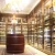 Import Customized stainless steel bar antique wine cabinet living room metal wine display cabinet from China