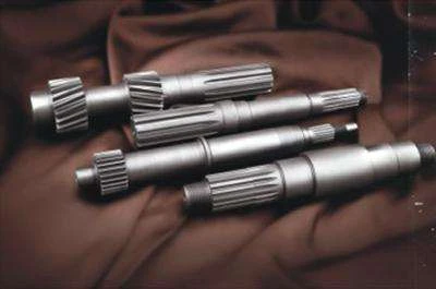 customized super large steel forging gear driving spline shaft,types of transmission shaft,transmission gear shaft