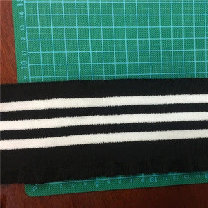 Customized wholesale knit rib collars for clothing garment T-shirt accessories