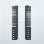 Cute Girl Daily Use Thin Pink Plastic Comb Hair Dressing Tool