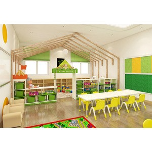 Day Care Center Kids Sets Nursery House Furniture Kindergarten Wooden Sets