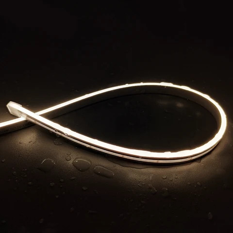 DC 24v IP67 120 Led/m custom flexible 04*08mm silicone Led waterproof flexible mini neon strip