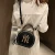 Import delicate nice messenger retro small round fashion rivet shoulder bag Western style all-match handbag from China
