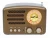 Import Desk top retro FM/AM/SW radio with USB/BT/TF/built in battery from China
