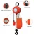 Import DHK high speed electric chain  hoist with hook chain bag from China