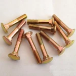DIN standard Round/Flat Head  Carriage Bolts M10 M14