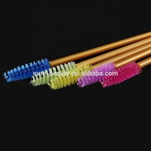 Disposable Micro Eyelash Brushes Mascara Wands Applicator Wand Eyelash Comb Brushes Spoolers Makeup Tool Kit