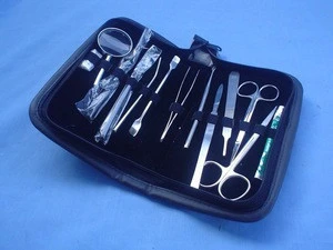 dissection kit DISSECTING SET 10 INSTRUMENTS IN A POUCH