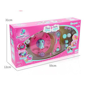 DIY battery operated 2 and 1 nail machine and massager Tool Toys for Girls