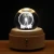 Import DIY Customized Pattern 3D LED Light  Laser Engraved Crystal Ball Music Box For Holiday Gift Wedding from China