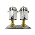 Double head tank tabletop buffet juice electric drink automatic soft drink dispenser machine