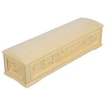 Dovetail Joints Hand Carving Coffin Beds for Export with Good Design