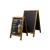 Import Drink Industry and Shops Outdoor Roadsides Advertising A-Frame Displaying  Wooden Chalkboard from China