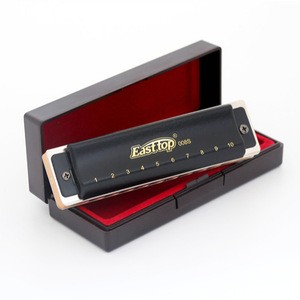 Easttop T008S harmonica blues harp mouth organ 10 holes diatonic professional harmonica
