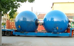 Easy operation spherical boiler rotary spherical digester price for pulping and papermaking