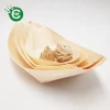 Eco-friendly Disposable Sushi Container Bamboo Wooden sushi Boat for Snack