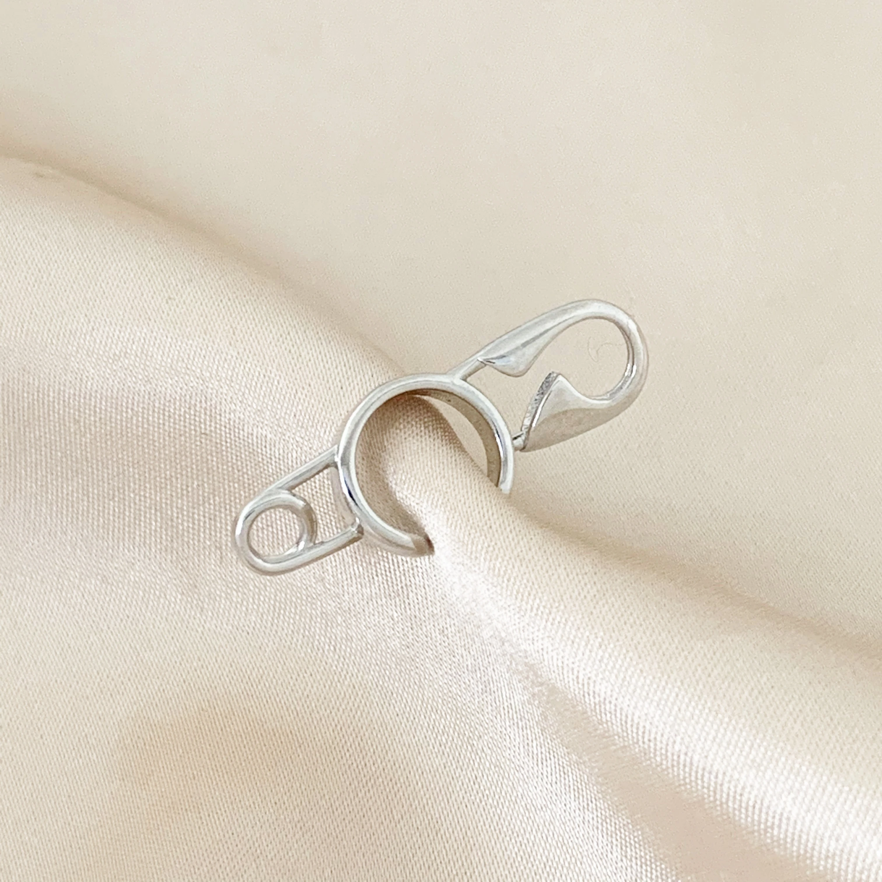 Eico Gold Nose Ring  Without Perforation Nose Sleeve Paper Clip Creative Nose Ring Non Piercing Body Jewelry