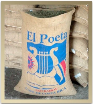 El Poeta (69k bag of green bean) 100% Costa Rican, single origin