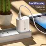 Electric DC 20W Travel Super Fast Charge Type C Power Adapter Brick QC3.0 18W Dual Port Multi Phone Charger Cable 20w Pd Charger