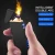 Import Electric Lighter USB Rechargeable Double Plasma Beam Flameless Windproof Lighter - USB Cable Included from China