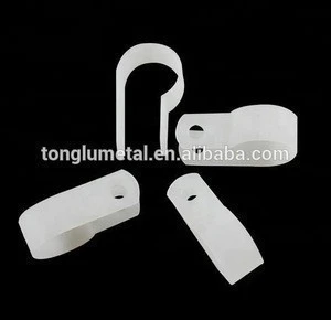electric nylon material wire cable holding clips with high quality