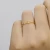 Import Elegant Cute AU585 Gold 14K Yellow Gold Heart Shaped Finger Ring from China