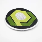 Embroidered Service Custom Logo 100% Machine Embroidery Patches and Badges with Iron on