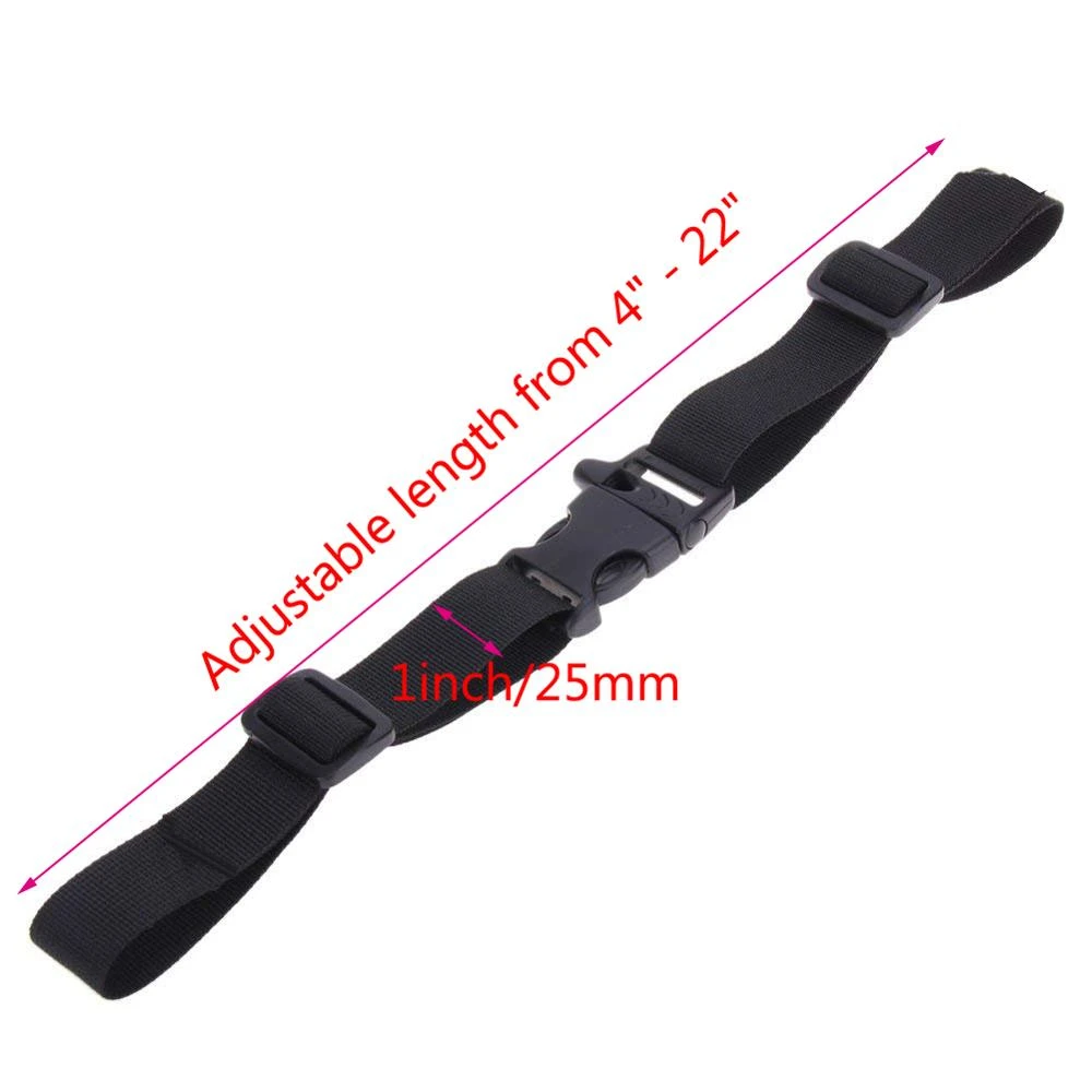 Emergency Whistle Buckle Adjustable Universal Fit Webbing Sternum Strap Chest Harness Belt