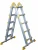 Import EN131 Extendable 4x5 Aluminium Telescopic Ladder from China