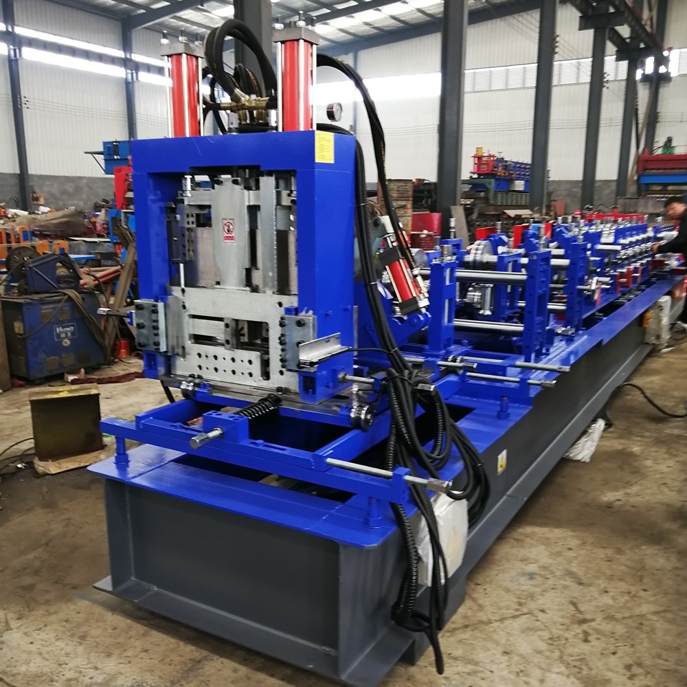 Engineers available to service machinery overseas After-sales Service Provided c z purlin roll forming machine