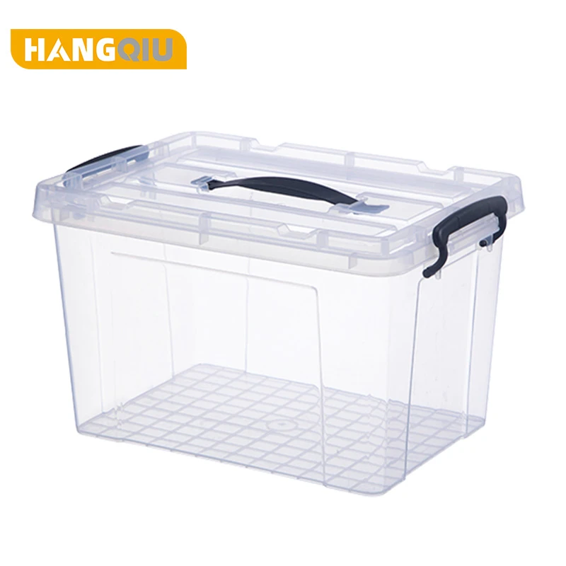 Environmental protection pp plastic thickened clear clothes collection storage boxes