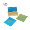 European Standards High Quality Geology Materials Wooden Educational Toys Montessori Resources Land Form Cards