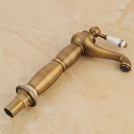 European-Style Restored Bidet Basin Faucet With Elevated Platform