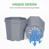 Evergreen biodegradable target plastic plant pots for plants wholesale