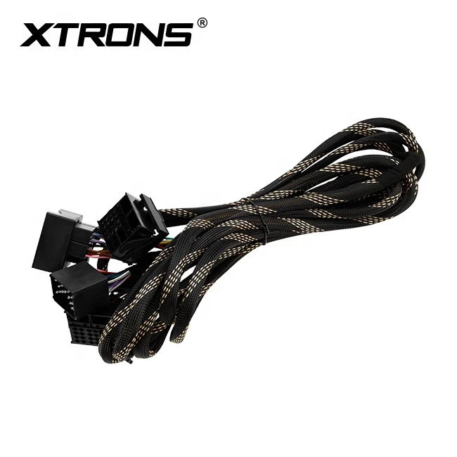 Extra Long 6 Meters ISO Wiring Harness for BMW Suitable for Head Unit with Quadlock Connection
