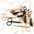 Import Eyebrow scissors gold color false eyelash curler wholesale cosmetic extensions tweezer applicators from China