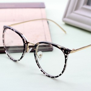 Eyewear Fashion Black Frame Eyeglasses Vintage Metal Optical Frame Reading Glasses Women Eyeglasses Frames Oculos