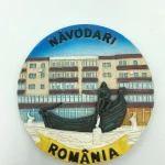 factory custom Romania tourist fridge magnet