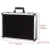 Import Factory customized fashion hard aluminum briefcase lock aluminum briefcase with foam from China