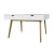 Import Factory direct price modern office desk manager desk office white office desk with 2 drawers from China