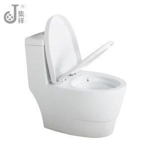 Factory direct supply ceramic elongated s-trap siphonic elongate shape toilet bowl cheap toilets made in China for sale