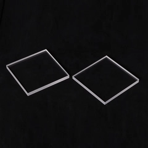 Factory Direct Supply High Purity Polished  Clear Quartz Glass Plate