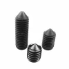 Factory directly manufacture carbon steel black sharp point set screws
