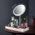 Import Factory Handheld Vintage Folding Storage Beauty Makeup Mirror with LED from China