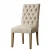 Import Factory Offer Top Sale Wholesale Solid Wooden Tufted Upholstered Design Room Dining Chair from China