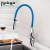 Import Factory Price Brass Black Blue Kitchen Faucet Pull Out,Kitchen Sink Faucet from China