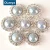 Import Factory Price Over 20 AB Colors Crystal Claw Acrylic 15mm White ABS Half Round Pearl Rhinestone Buttons for DIY hairpins from China