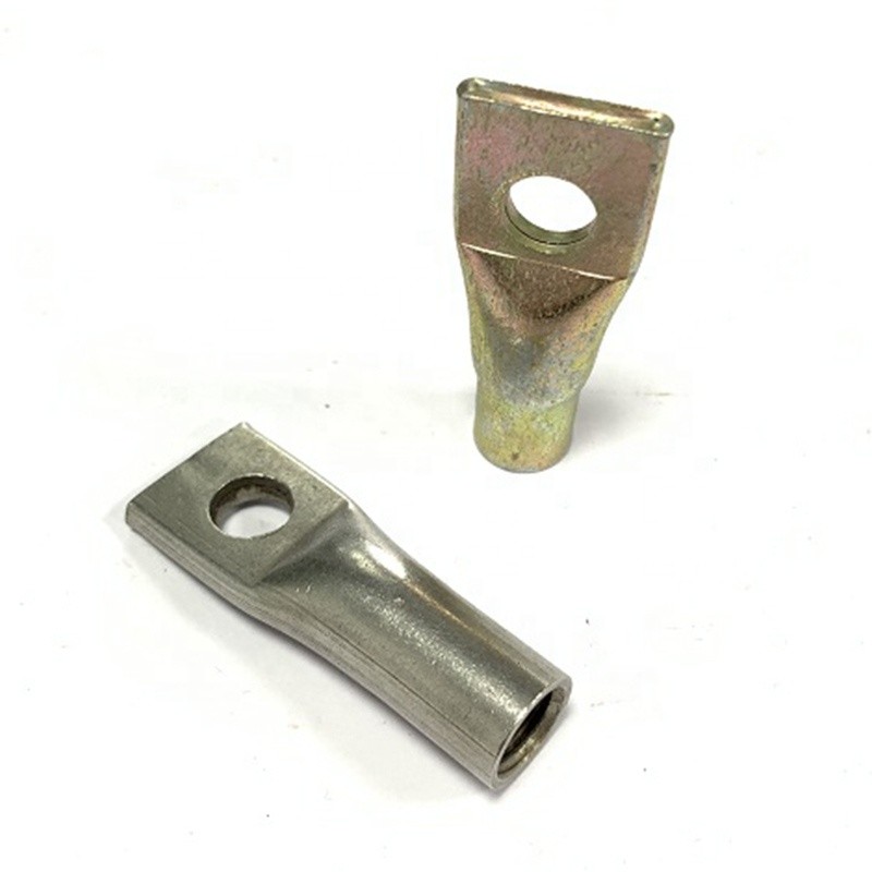 factory price zinc plated pipe nut flat end fixed insert plate lifting socket