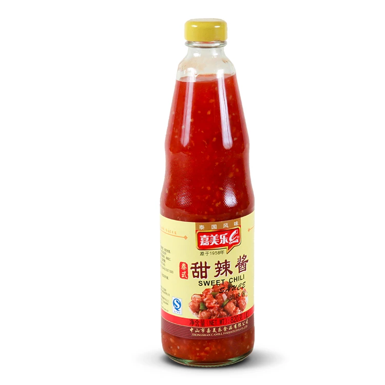 Factory production healthy fresh chili sauce wholesale fried chicken spicy and sweet chili sauce
