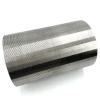 Factory supplies stainless steel slot tube/ wedge wire filter/ Johnson slot screen price